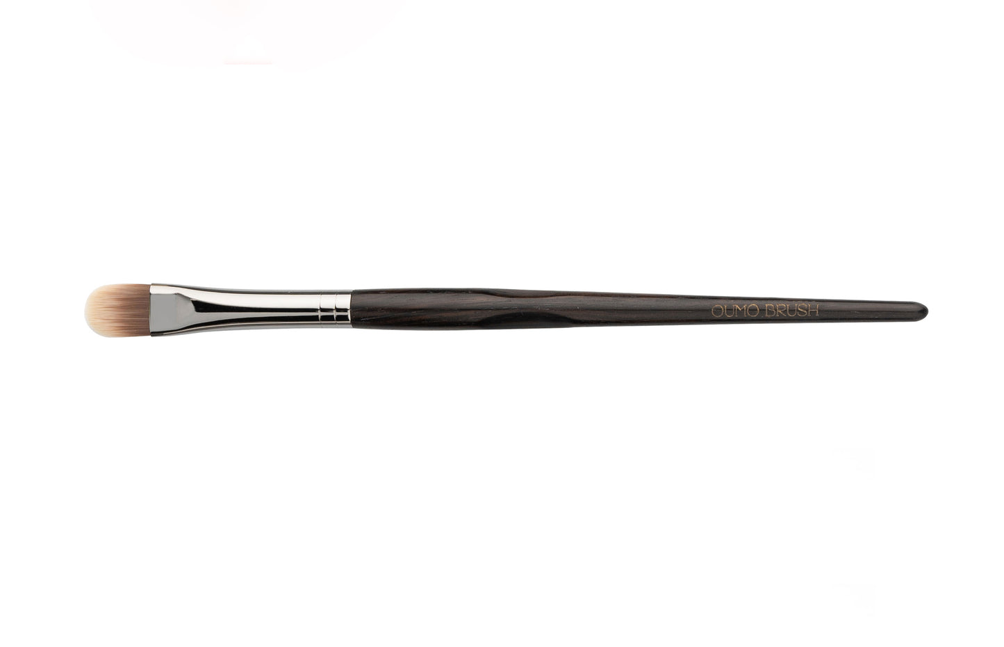 Black Dense Ebony Handle Makeup Flat Big Concealer Brush