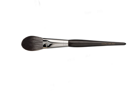 High Quality Vegan Ebony Handle Beauty Cosmetic Fluffy Single Blush Brush